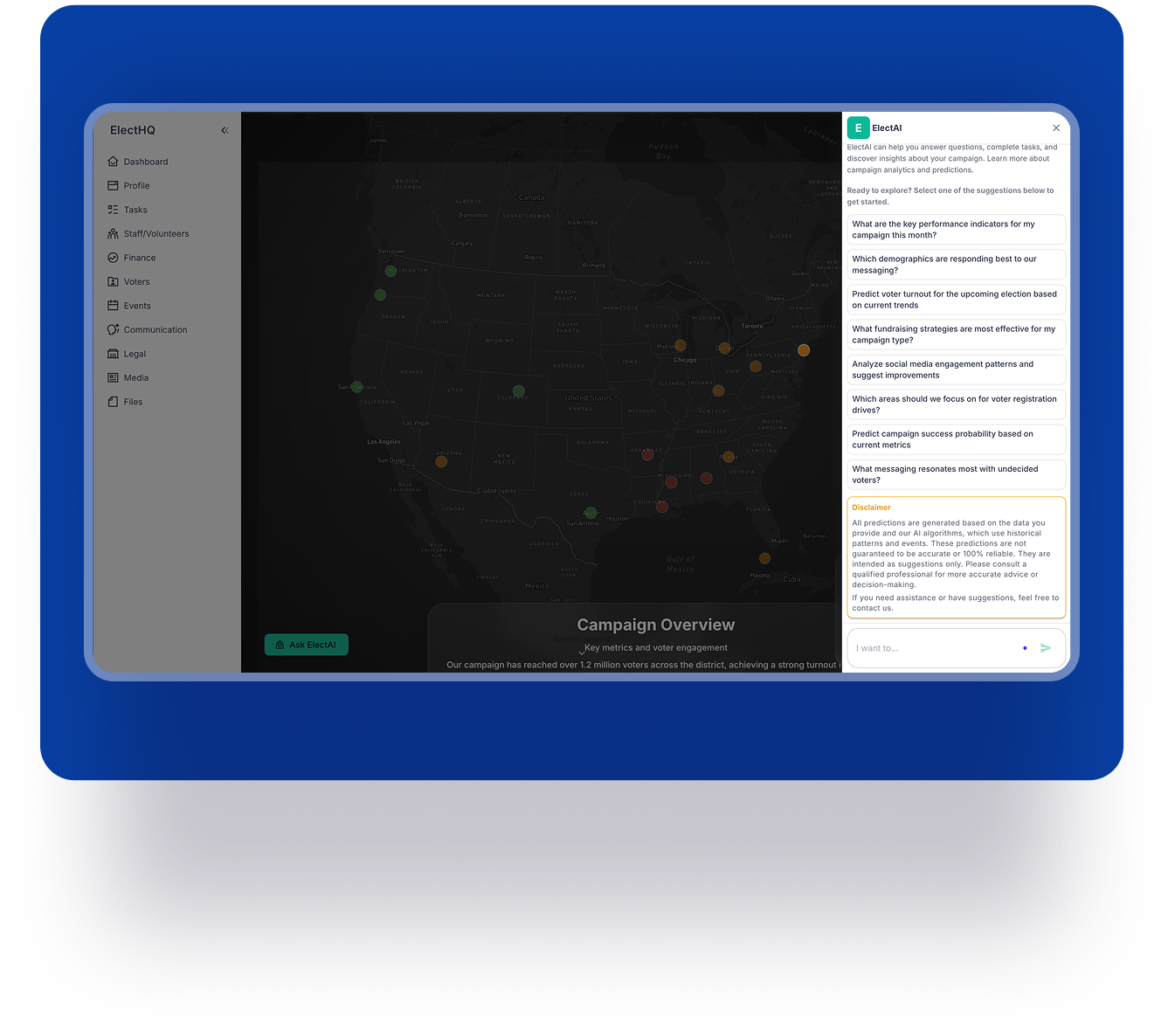 ElectAI Interface